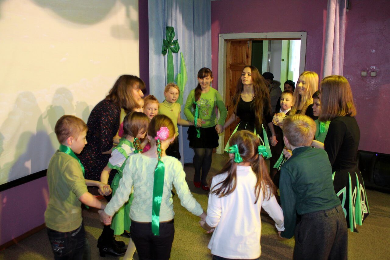 В медновской санаторной школе-интернате состоялся ирландский праздник