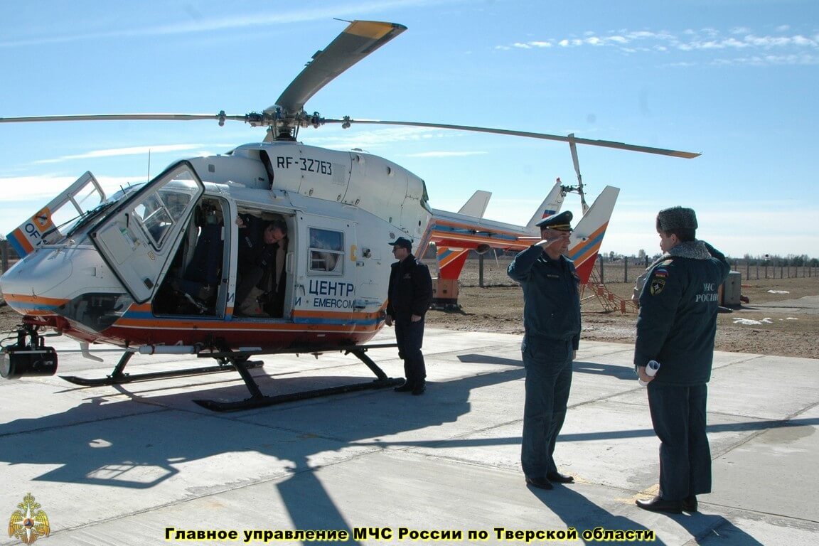 Главный военный эксперт МЧС России совершил облет участка федеральной трассы М-10 «Россия» в Тверской области