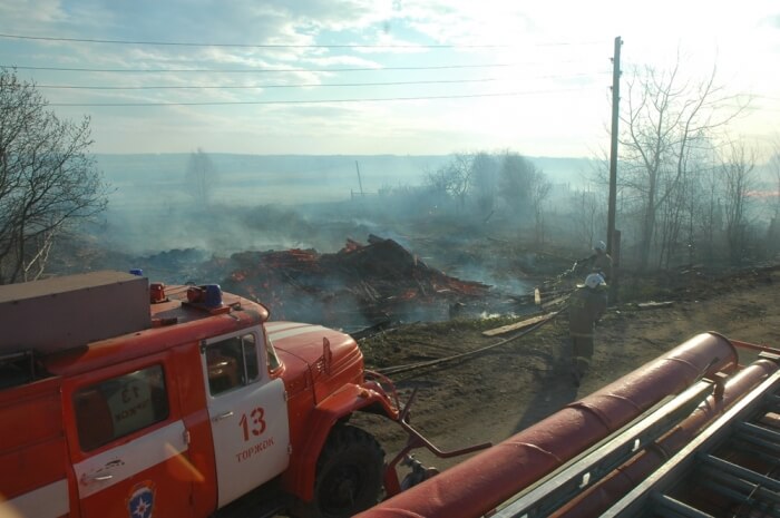 Тверской регион в зоне опасности. Риск возникновения пожаров чрезвычайно высок