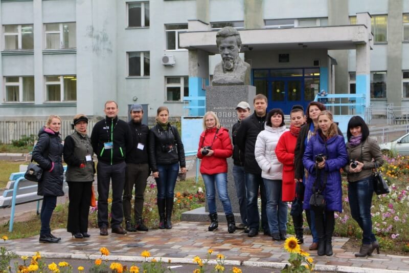 Журналисты и блогеры из Твери, Вышнего Волочка и Удомли приняли участие в мероприятии "Связь людей и времен"
