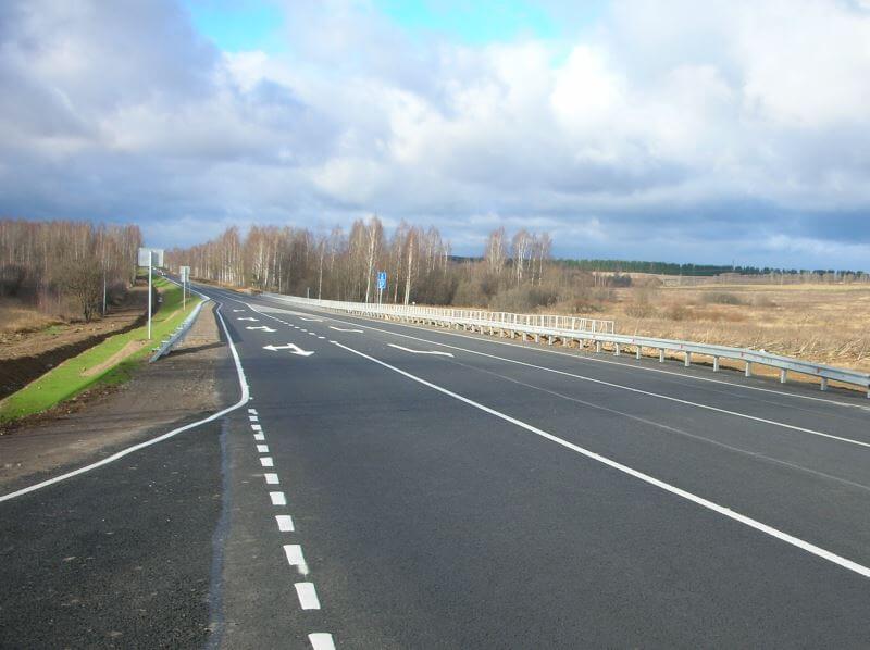фото Федеральная трасса М-9 «Балтия» в Тверской области преобразилась