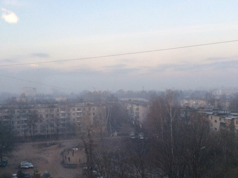 Дым над Тверью появился в результате тления городской свалки