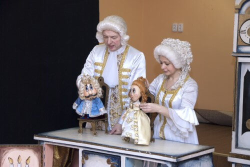 фото Тверской кукольный театр подарил детям из дома ребенка "Теремок" новогоднюю сказку