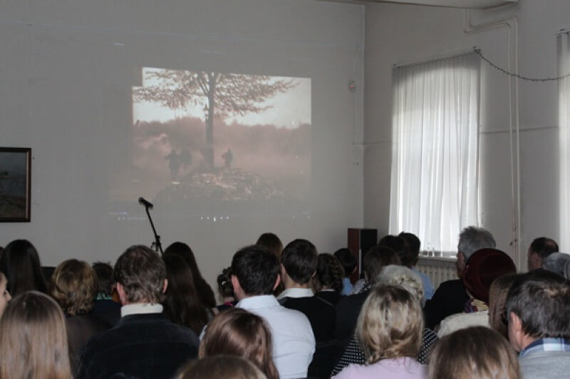 В Вышневолоцком музее презентовали фильм "Письма с фронта", созданный детской киностудией "Метроном"