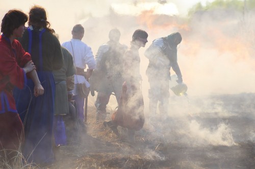 фото Официальное заявление оргкомитета фестиваля "Тверская застава" о возгорании на поле во время проведения мероприятия