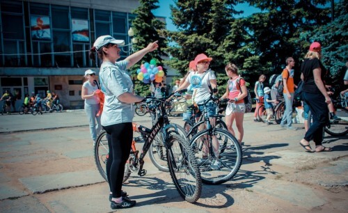 фото В Тверской области прошел велопробег "Мы за здоровый образ жизни"