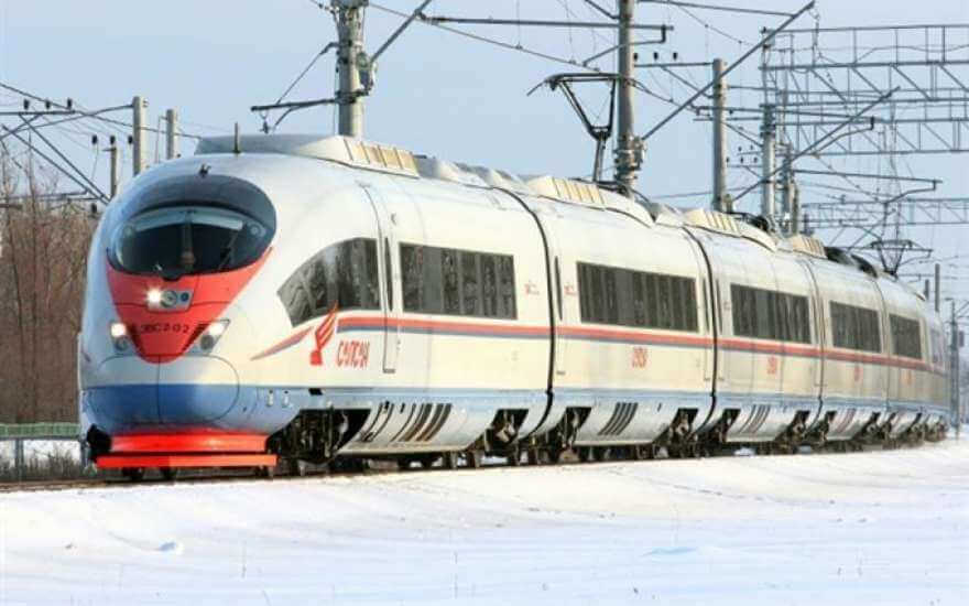 Перевозки пассажиров поездами "Сапсан" в 2017 году выросли более чем на 6 %
