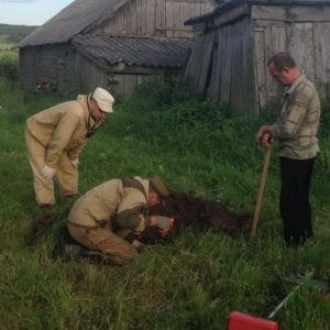 фото Поисковый отряд "Наследие" обнаружил останки 3 советских воинов в Бельском районе