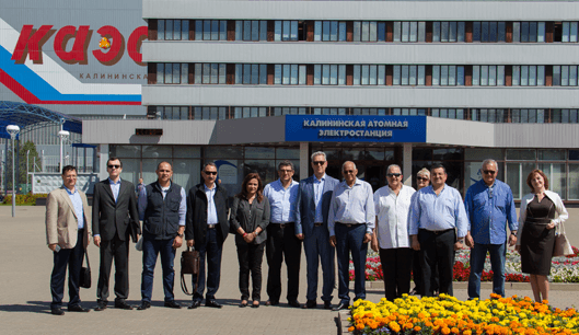Калининскую АЭС посетила делегация из Египта