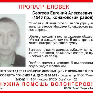 фото В Конаковском районе в лесу заблудился пожилой мужчина