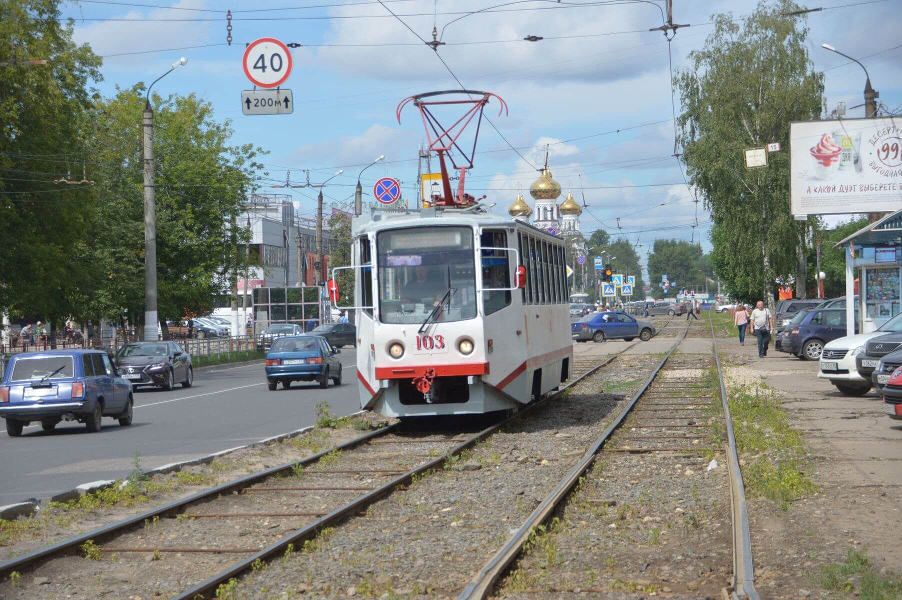 Трамвайные вагоны, переданные Москвой, после обкатки вышли на линию