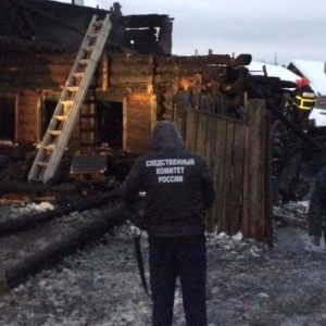 фото На пожаре в Спировском районе погибли 6 человек, в том числе дети