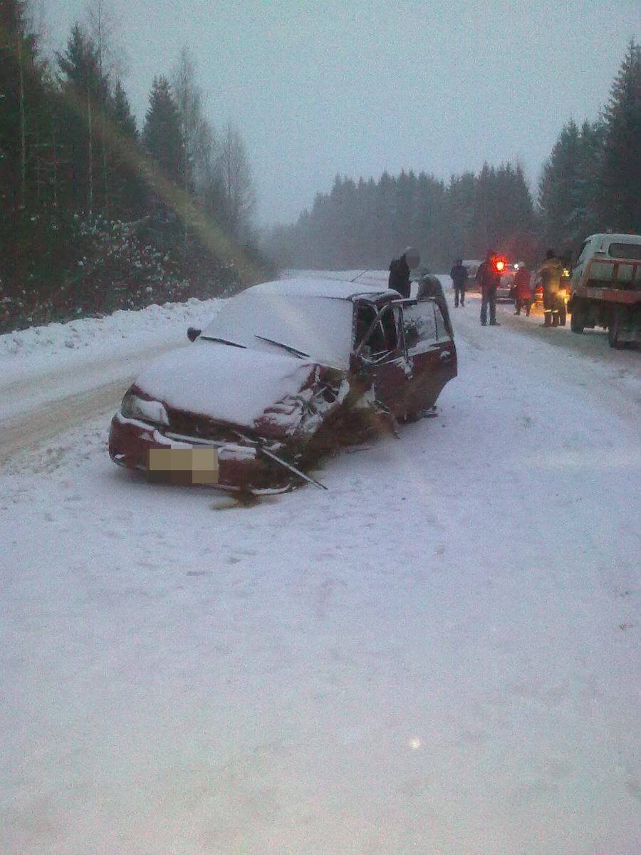 Из-за неожиданной зимы на дорогах области пострадали 8 человек