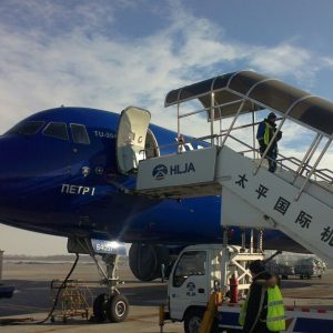 фото Самолет Почты России совершил первый прямой рейс за посылками в Китай