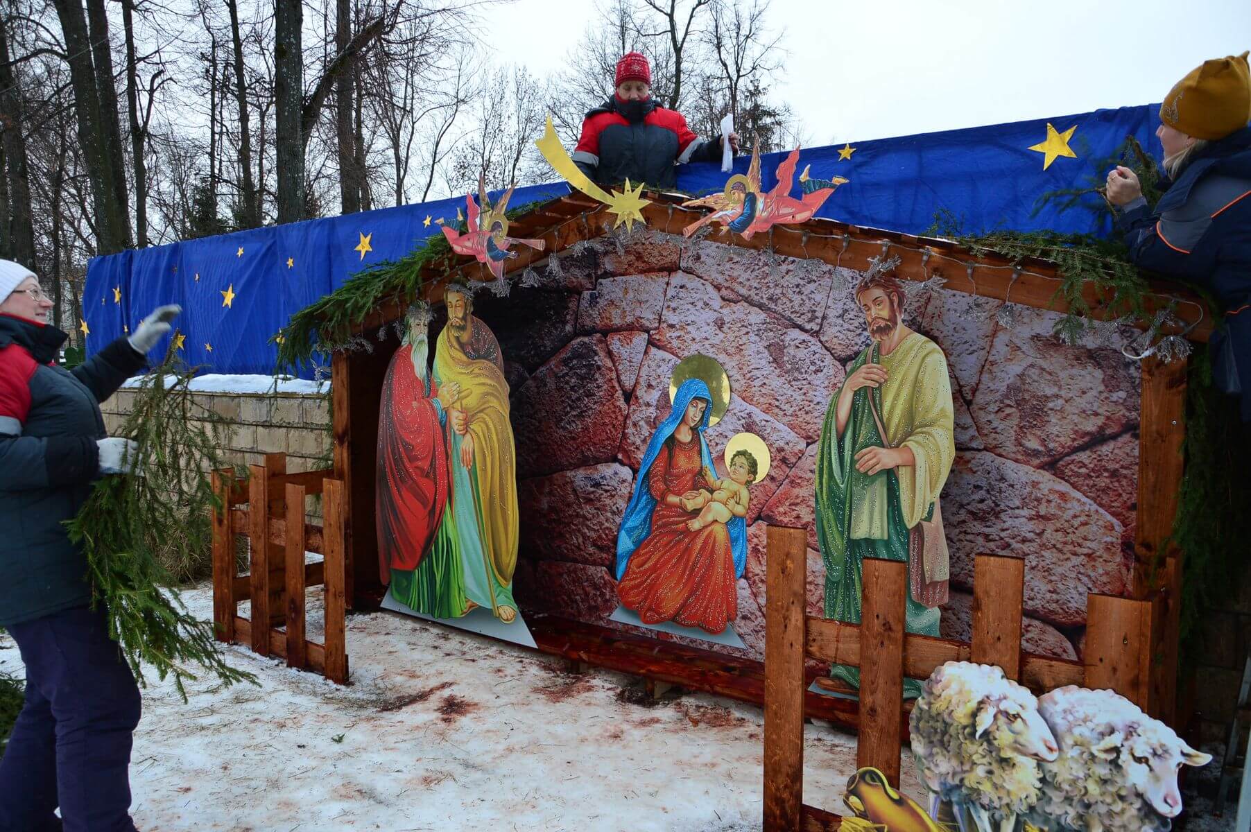В Твери появился еще один рождественский вертеп