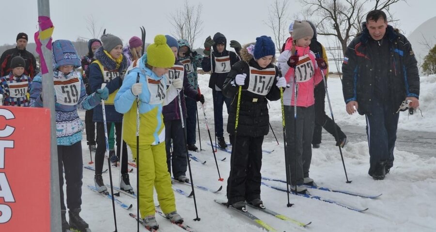 В Конаковском районе впервые прошли соревнования "Завидовская лыжня"
