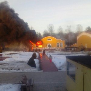 фото На территории комплекса отдыха в Старицком районе сгорел зоопарк