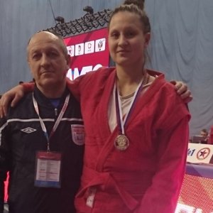 фото Дайна Амбарцумова взяла "серебро" на Чемпионате России по самбо