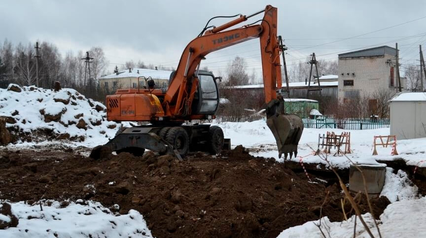 В поселке Аввакумово заменен участок канализационного коллектора