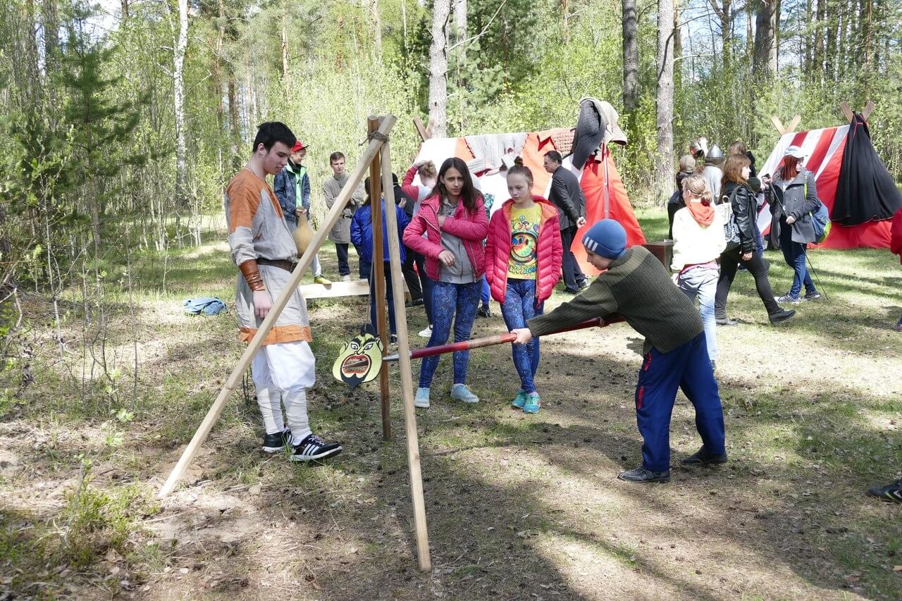 Дети из Медновского интерната приняли участие в патриотическом лагере