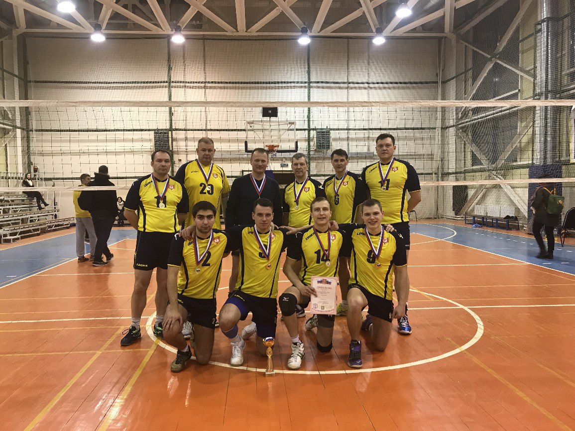 Мужская сборная ТвГТУ по волейболу - чемпион области