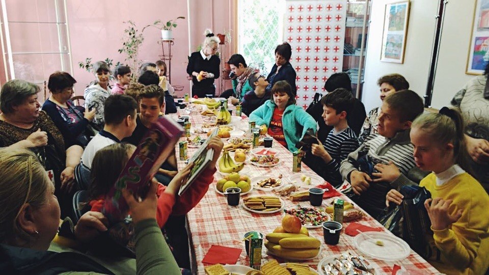 Тверское отделение Красного Креста организовало праздник для особенных детей