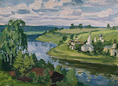 В Твери пройдет выставка картин художника Геннадия Ореликова "Мой берег"
