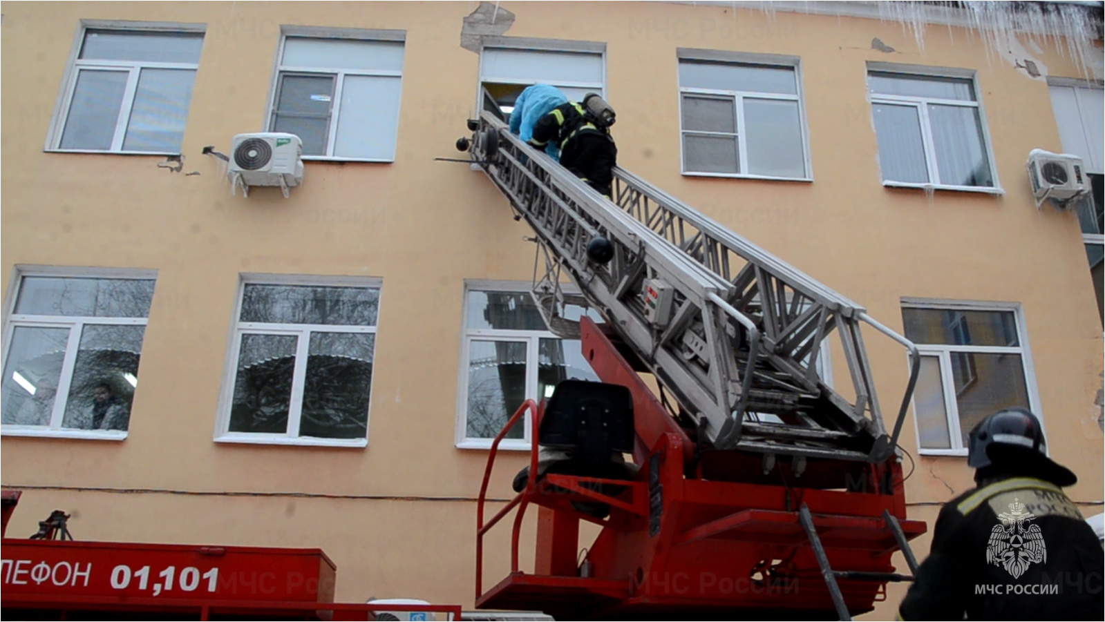В Твери прошли пожарно-тактические учения в Детской городской больнице № 1