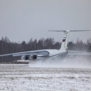 фото В Тверском соединении военно-транспортной авиации прошли полеты в сложных метеорологических условиях на самолетах Ил-76