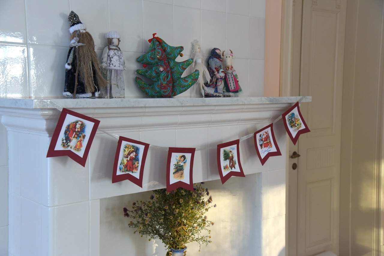 В музее Валентина Серова состоялся музейно-театрализованный праздник "Рождество в Домотканово"