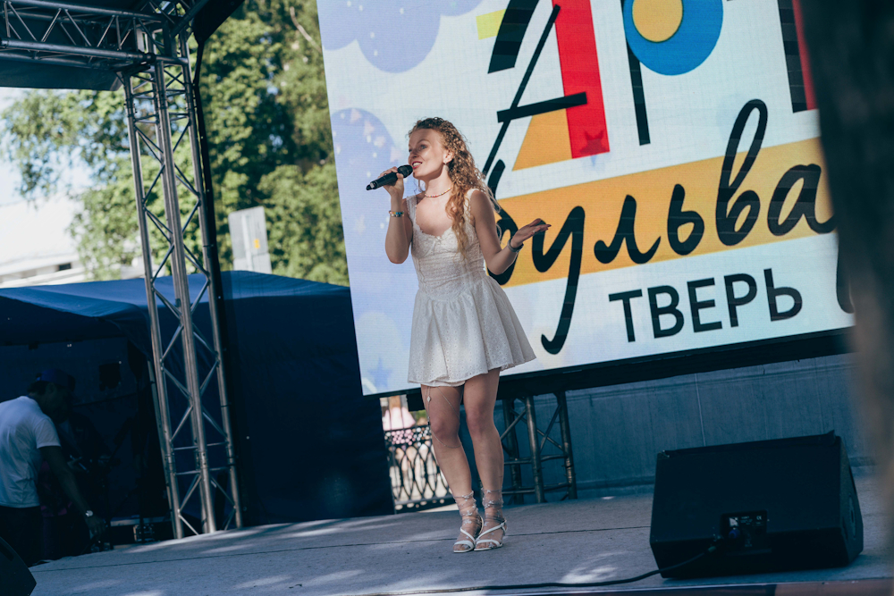 В Твери успешно прошел фестиваль "Арт-бульвар"