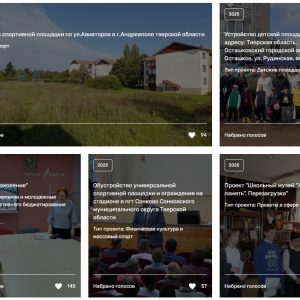 фото Жителей Тверской области приглашают проголосовать за проекты Верхневолжья на конкурсе инициативного бюджетирования