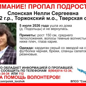 фото В Торжокском округе пропала девушка-подросток [Найдена, жива]